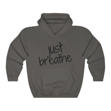 Load image into Gallery viewer, Just Breathe Unisex Heavy Blend™ Hooded Sweatshirt