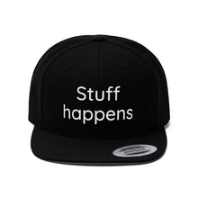 Load image into Gallery viewer, Stuff Happens Unisex Twill Hat