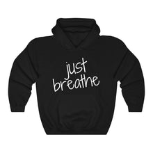 Load image into Gallery viewer, Just Breathe Unisex Heavy Blend™ Hooded Sweatshirt