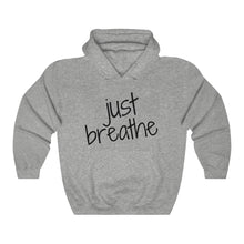 Load image into Gallery viewer, Just Breathe Unisex Heavy Blend™ Hooded Sweatshirt