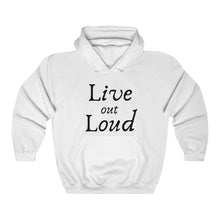 Load image into Gallery viewer, Live Out Loud  Unisex Heavy Blend™ Hooded Sweatshirt
