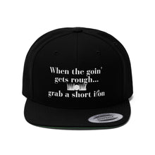 Load image into Gallery viewer, When The Goin&#39; Gets Rough...Unisex Twill Hat
