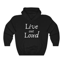 Load image into Gallery viewer, Live Out Loud  Unisex Heavy Blend™ Hooded Sweatshirt
